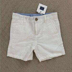 Janie and Jack Cream Kids' Shorts